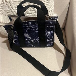 Collection XIIX Purple and Cream Tote